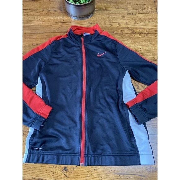 Vintage NIKE Retro Zip Up Coat | Size Medium - Picture 1 of 6